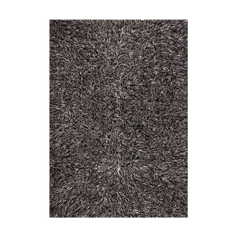 DIB - Alfombra Flokati 60X120 Negro