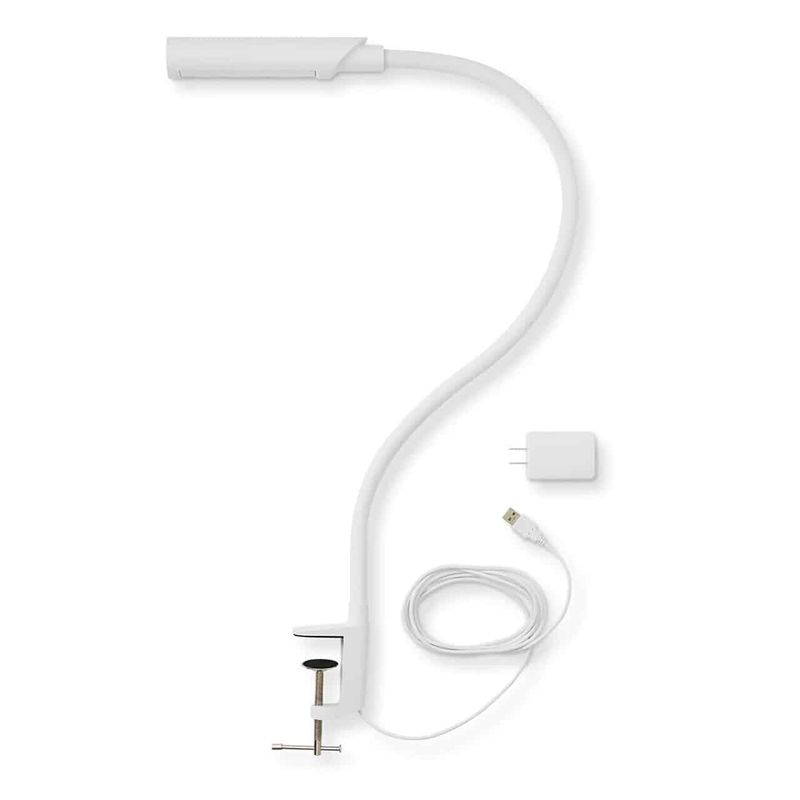GENERICO - Reliable – UberLight Flex 3100 TL Clamp Blanco – Accesorio Lampara Tornamesa