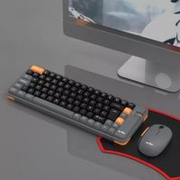 KIT DE TECLADO Y MOUSE BLUETOOTH CABLE USB MK-215
