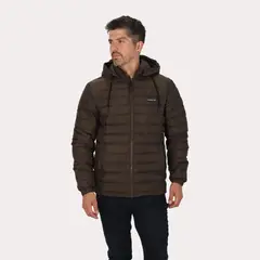 GANGSTER - Parka Monvo Café Oscuro
