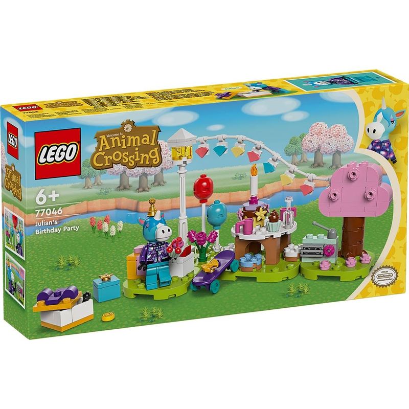 LEGO - Lego Animal Crossing Fiesta De Cumpleaños De Azulino (77046)