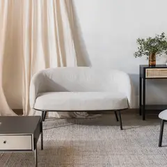 AMOBLE - Sofa Opalima Blanco Amoblé