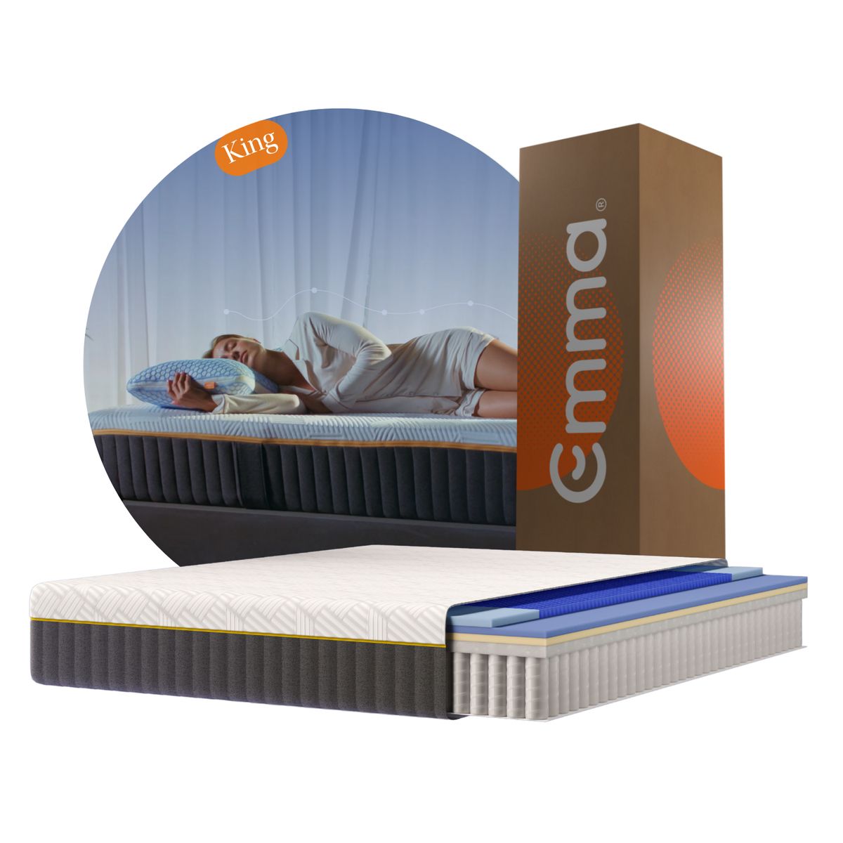 EMMA - Colchón Emma ZeroGravity King