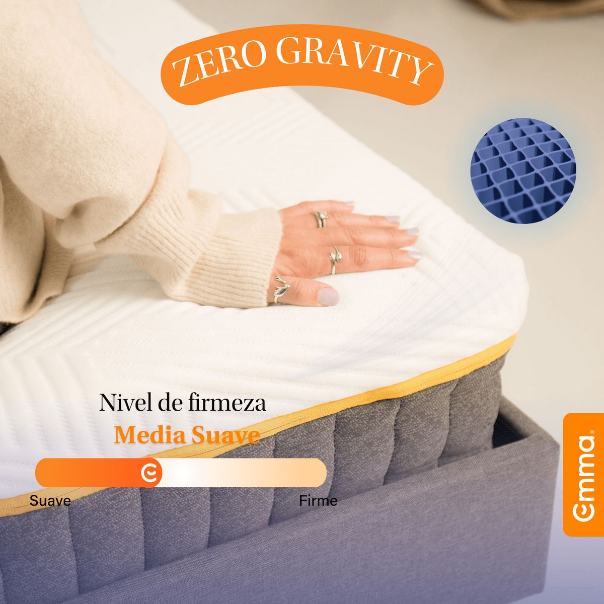 EMMA - Colchón Emma ZeroGravity King