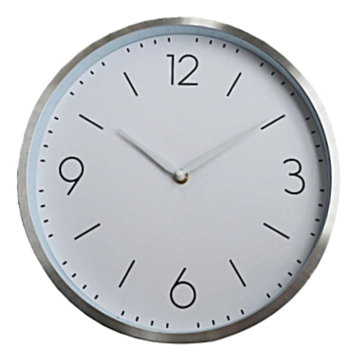 RONDA - Reloj Fondo Blanco moderno 30x30 cm