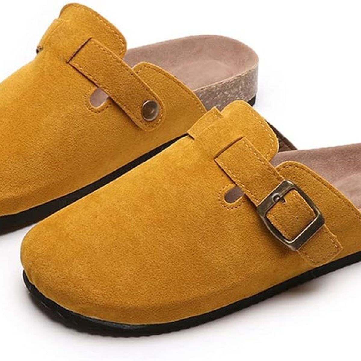 TIOZONEY - Sandalia Mujer-Amarillo