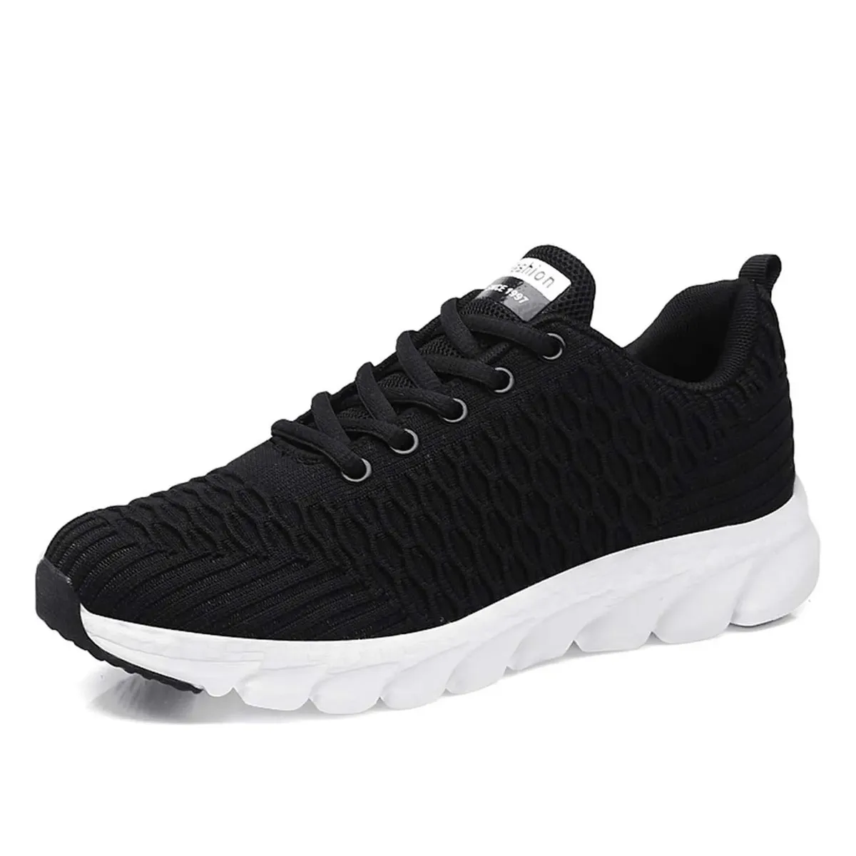 TIOZONEY - Zapatillas casuales para Mujer - Negro