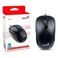 GENIUS - Mouse Optico Usb Ergonomico Pc Notebook