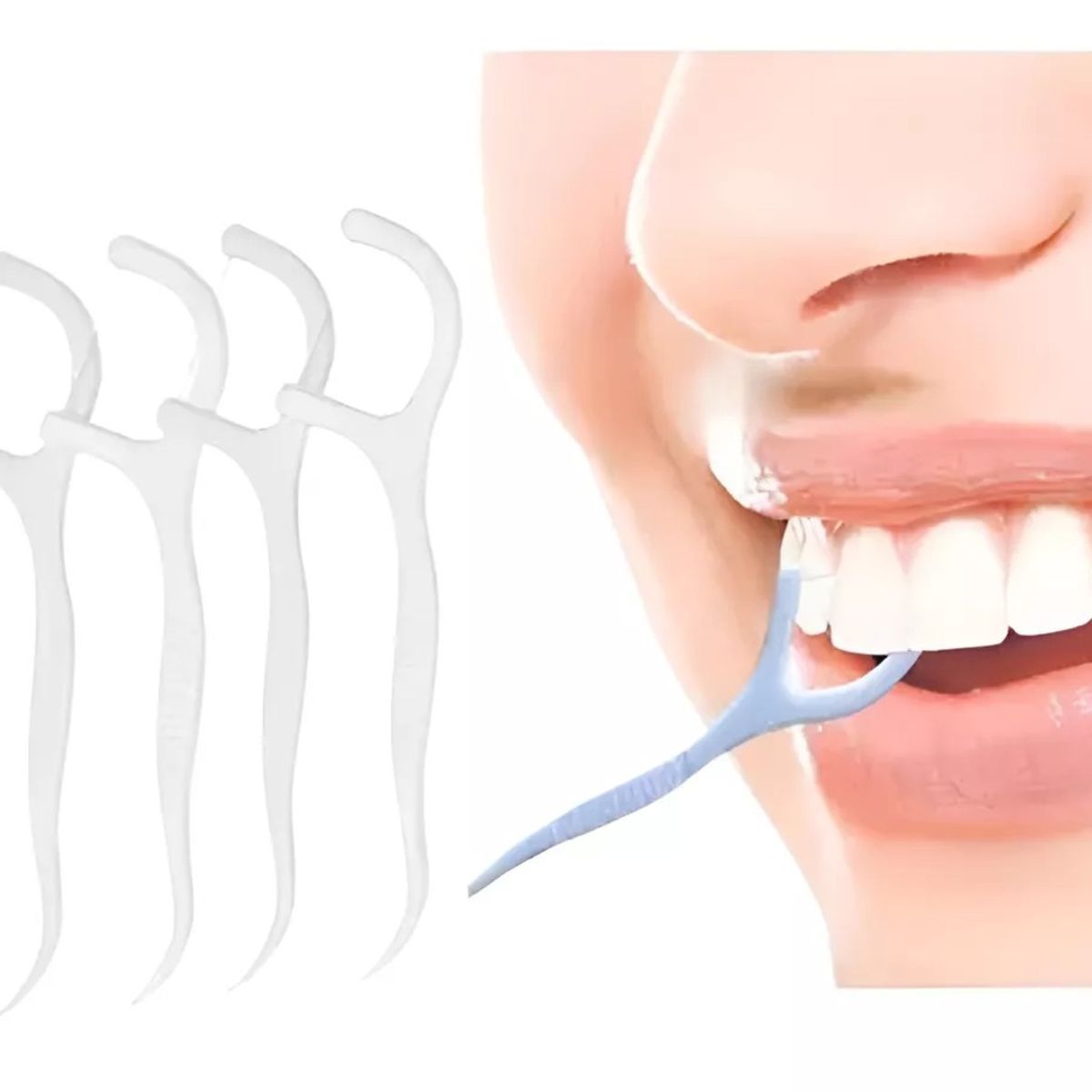 GENERICO - Hilo Dental Limpiador De Diente Dental Hilo Dental 30 Piezas