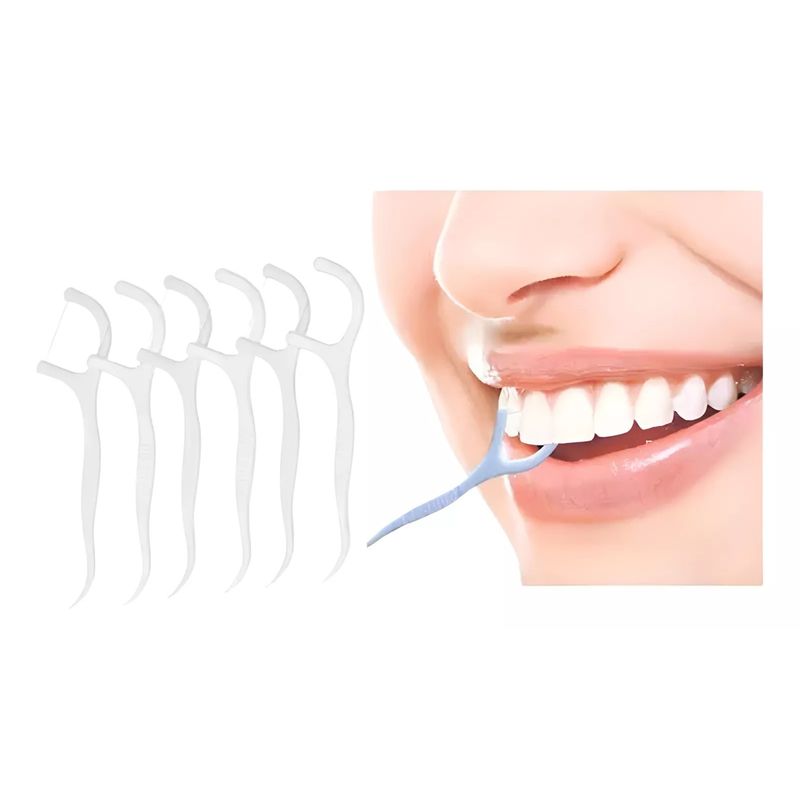 GENERICO - Hilo Dental Limpiador De Diente Dental Hilo Dental 30 Piezas