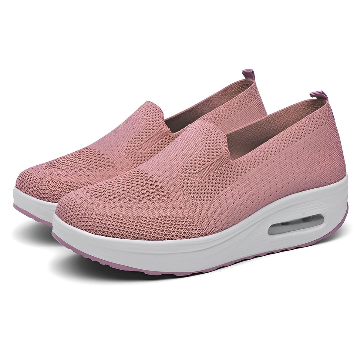 TIOZONEY - Zapatillas casuales para Mujer - Rosa.