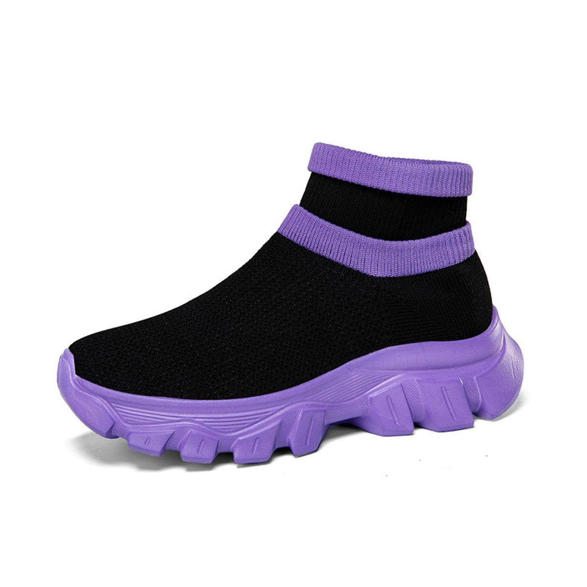 TIOZONEY - Zapatillas casuales para Mujer - Morado.