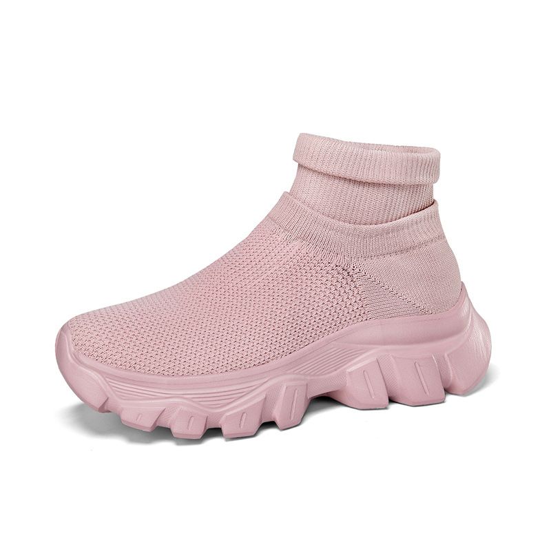TIOZONEY - Zapatillas casuales para Mujer - Rosa.