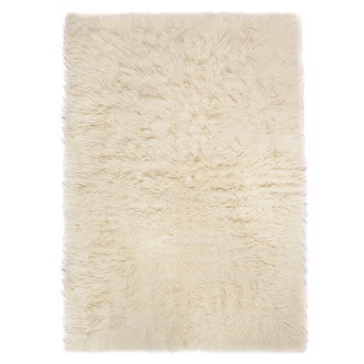 DIB - Alfombra Flokati 140X200 Blanca