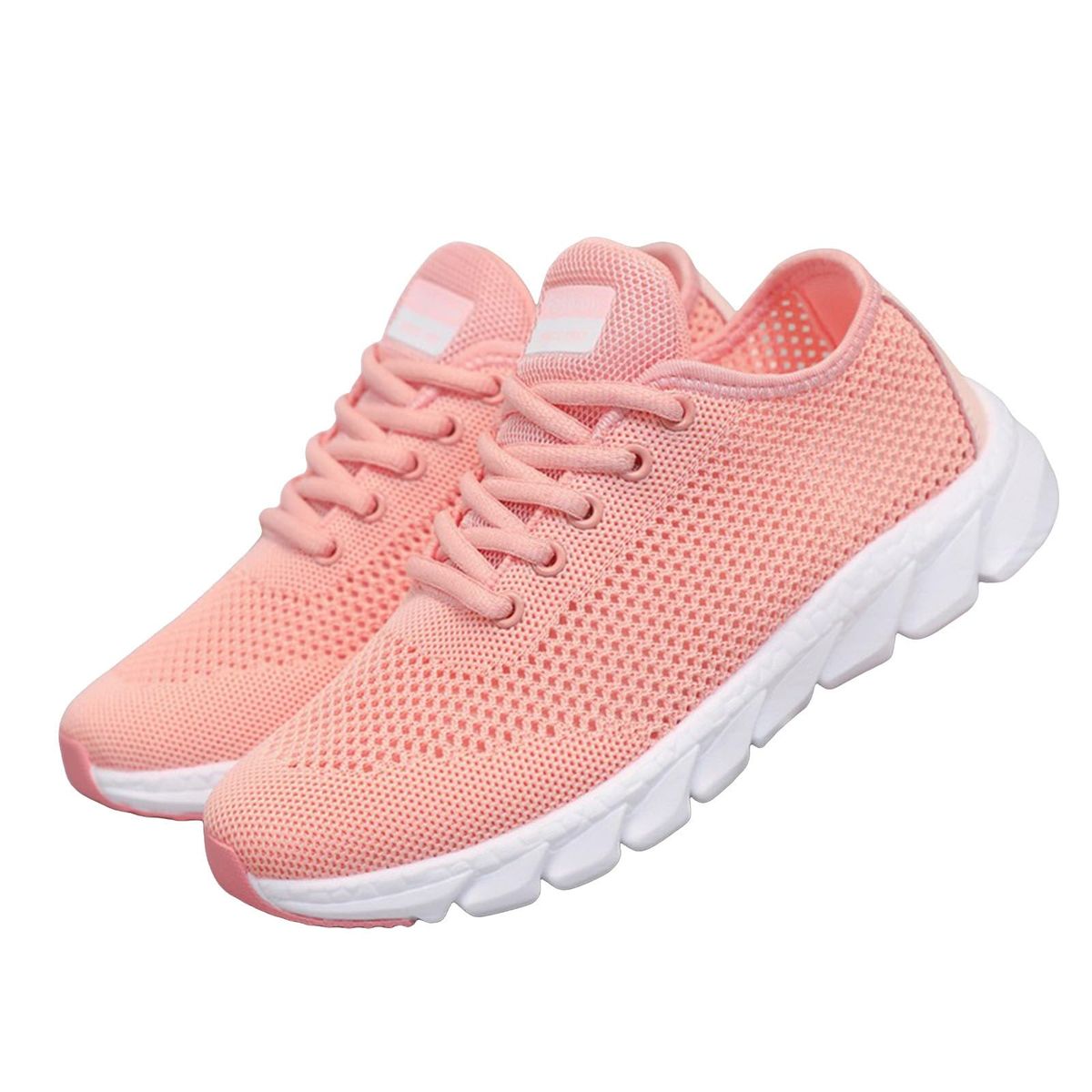 TIOZONEY - Zapatillas casuales para Mujer -Rosa