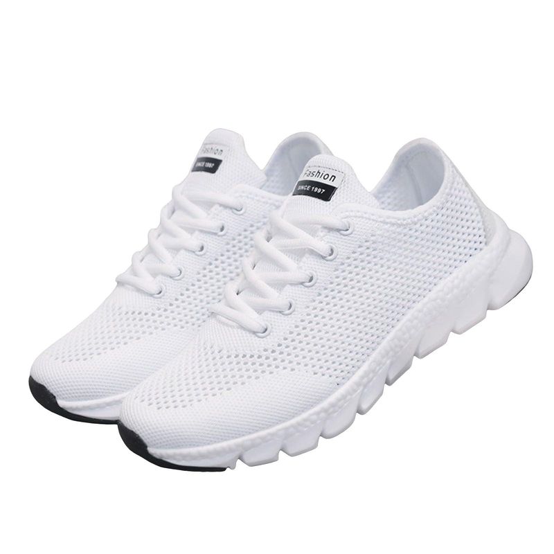 TIOZONEY - Zapatillas casuales para Mujer - Blanco.