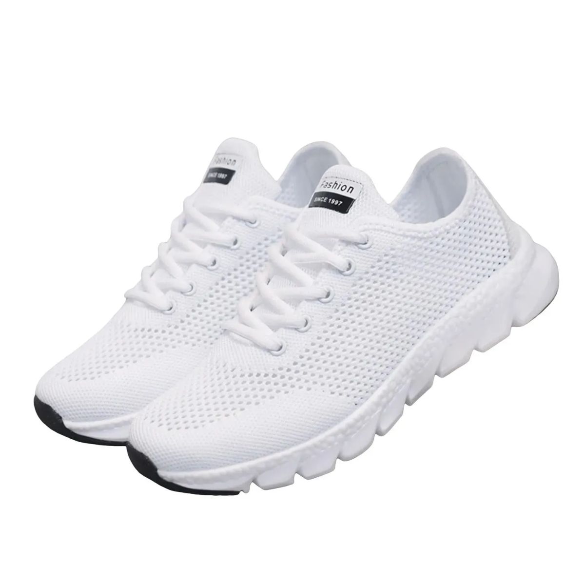 TIOZONEY - Zapatillas casuales para Mujer - Blanco