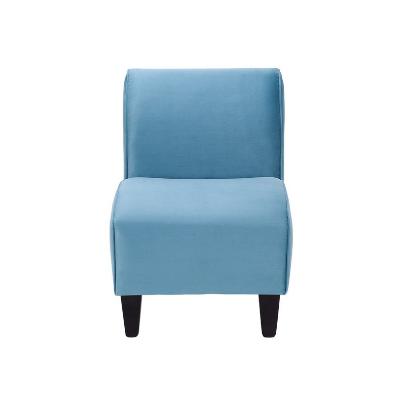 BODEVIR - Poltrona Soft Felpa 00 Azul Petroleo