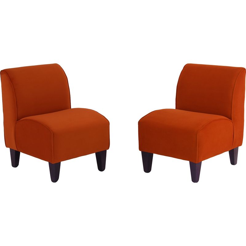 BODEVIR - Set Poltrona Soft Felpa 00 Naranja