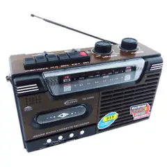 GENERICO - Radio Cassette AMFM Modelo YG-336U Conexion USB Y SD