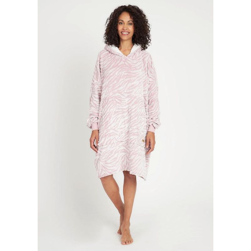 KAYSER - Poleron frazada Mujer Coral fleece 6025 KAYSER - Rosa