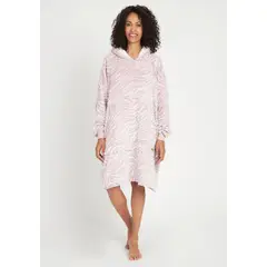 KAYSER - Poleron frazada Mujer Coral fleece 6025 - Rosa