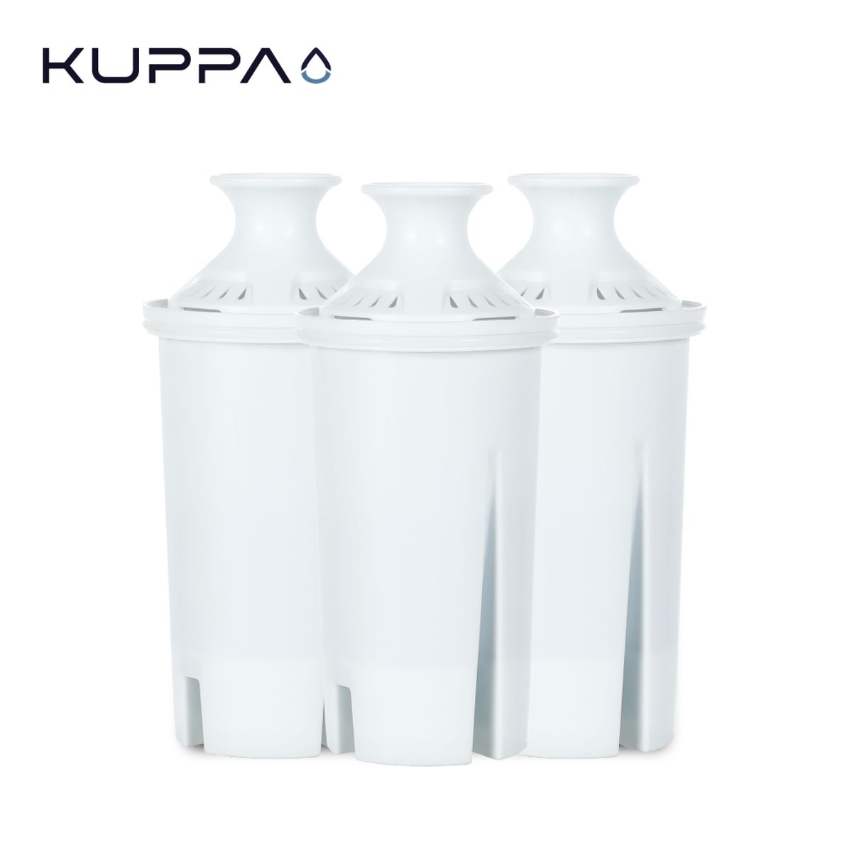 KUPPA - Set 3 Filtros Jarro Agua Kuppa