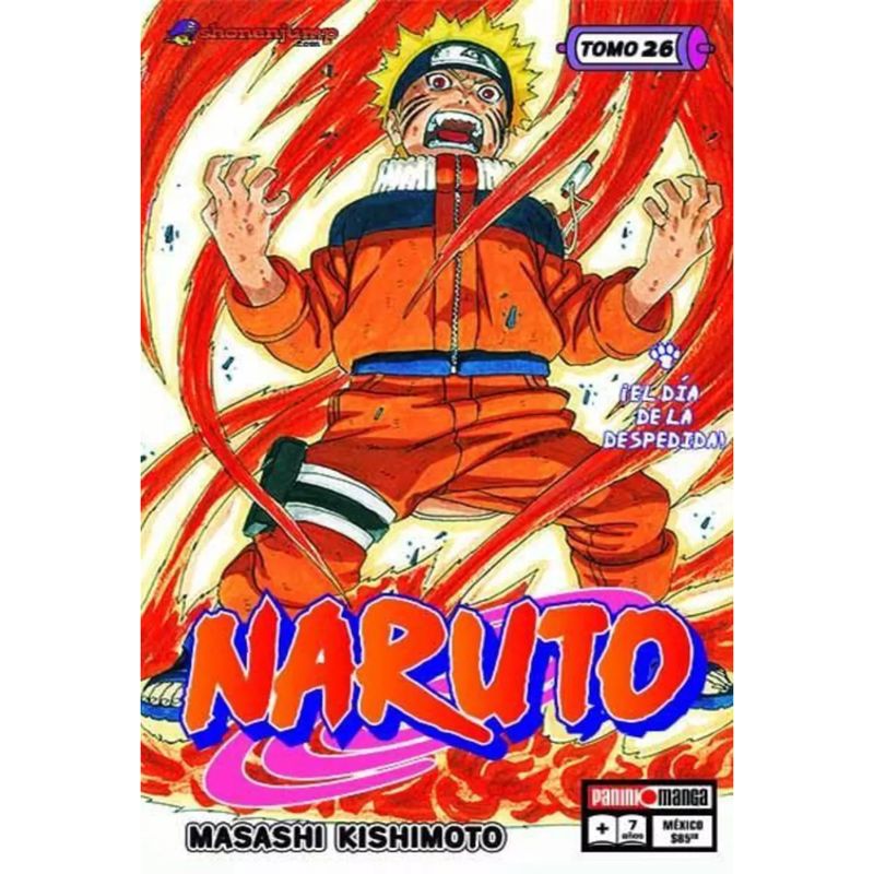 PANINI CHILE - Naruto N°26 - El Día de la Despedida