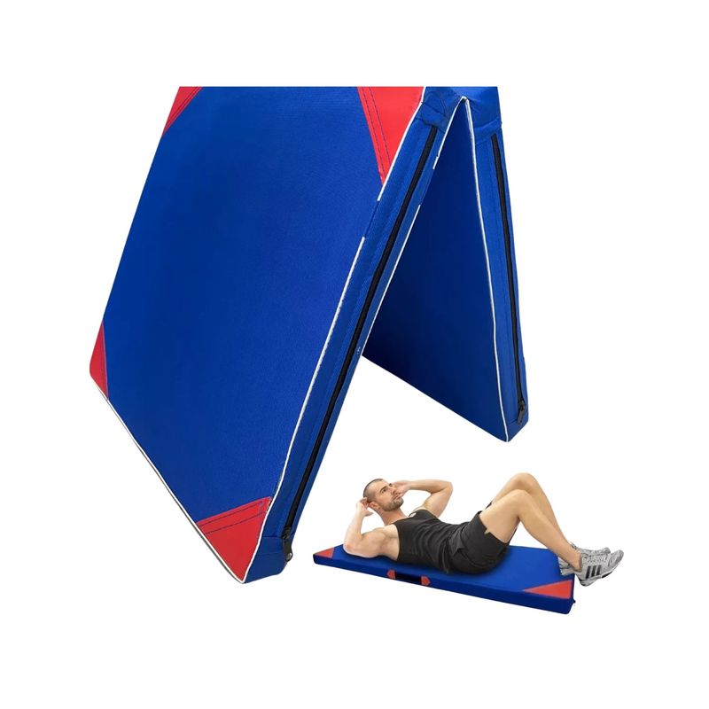 GENERICO - Colchoneta Deportiva Plegable Tela Lona Oxford 100x50x5cm