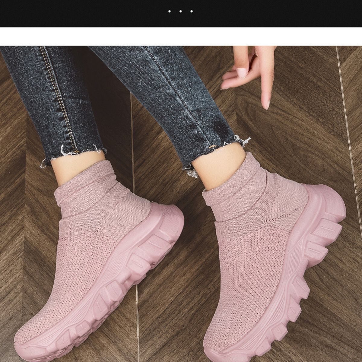 TIOZONEY - Zapatillas casuales para Mujer - Rosa