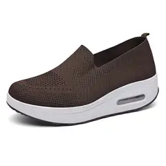 TIOZONEY - Zapatillas casuales para Mujer - Café
