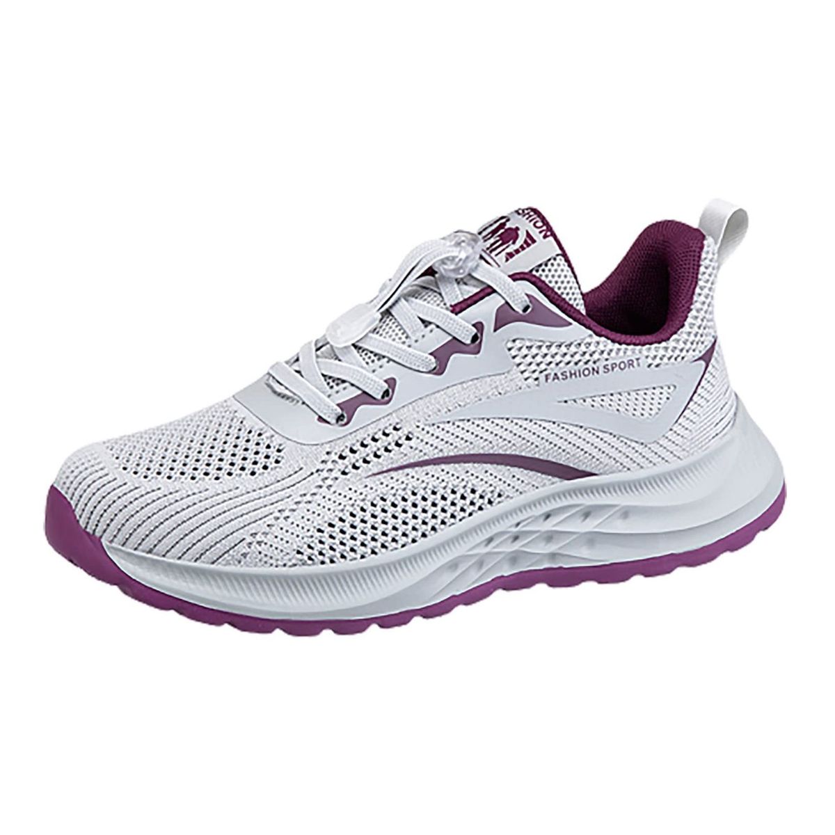 TIOZONEY - Zapatillas casuales para Mujer - Café