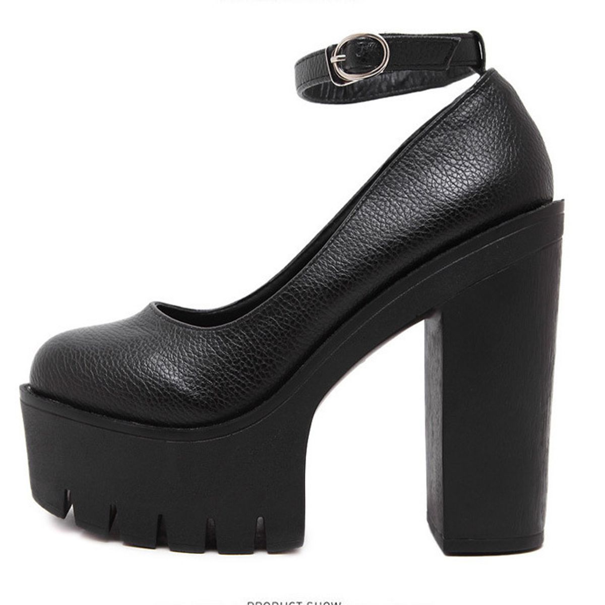 TIOZONEY - Zapatos de tacón negros para mujer
