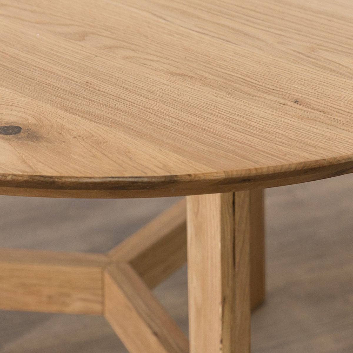 AMOBLE - Mesa De Comedor Osasuna Madera 120 Amoblé