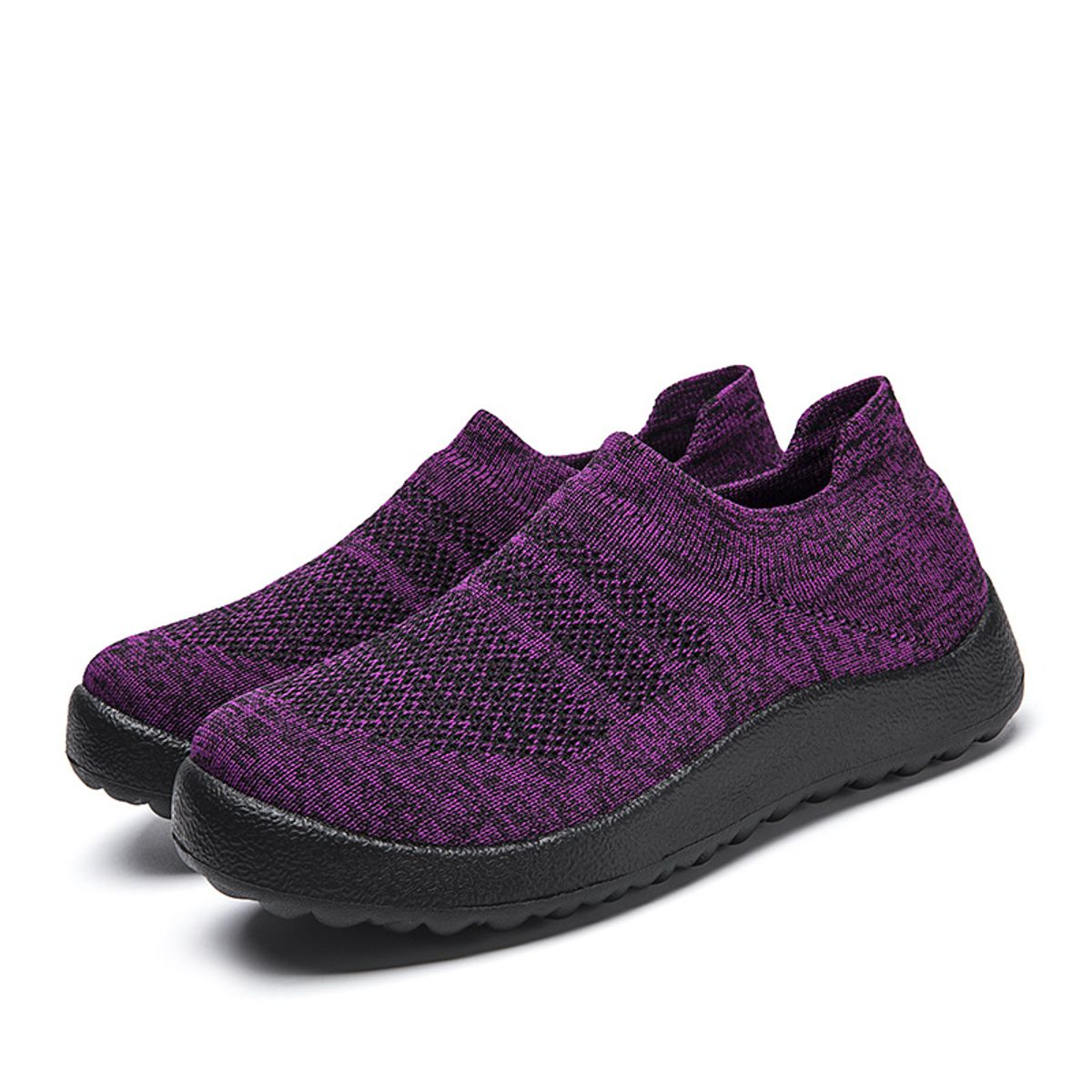 TIOZONEY - Zapatillas casuales para Mujer - Morado