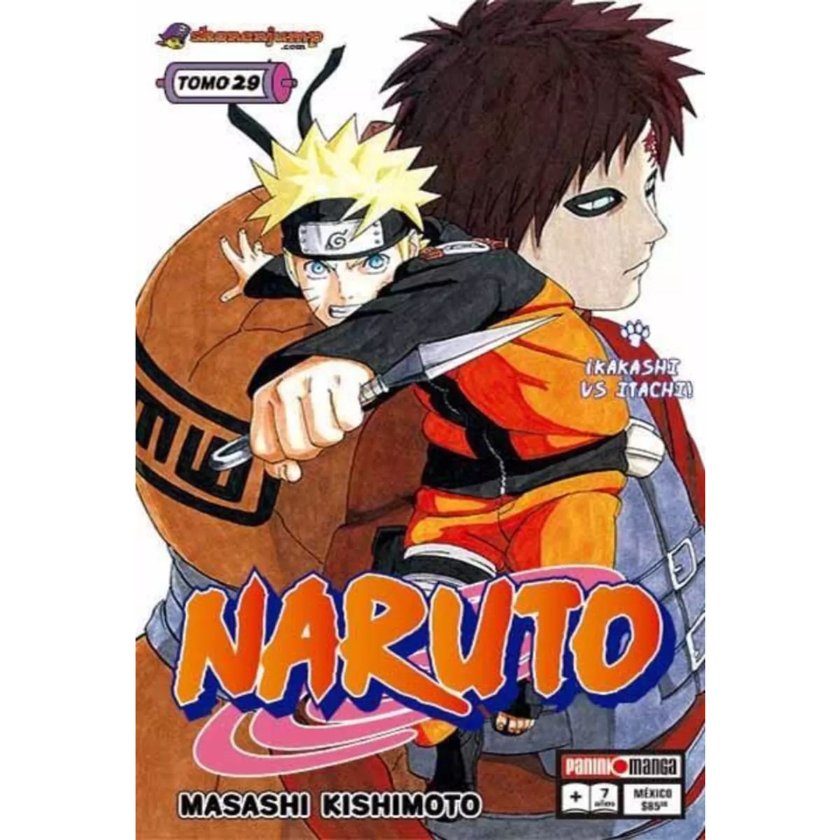 PANINI - Naruto N°29 - Kakashi vs Itachi