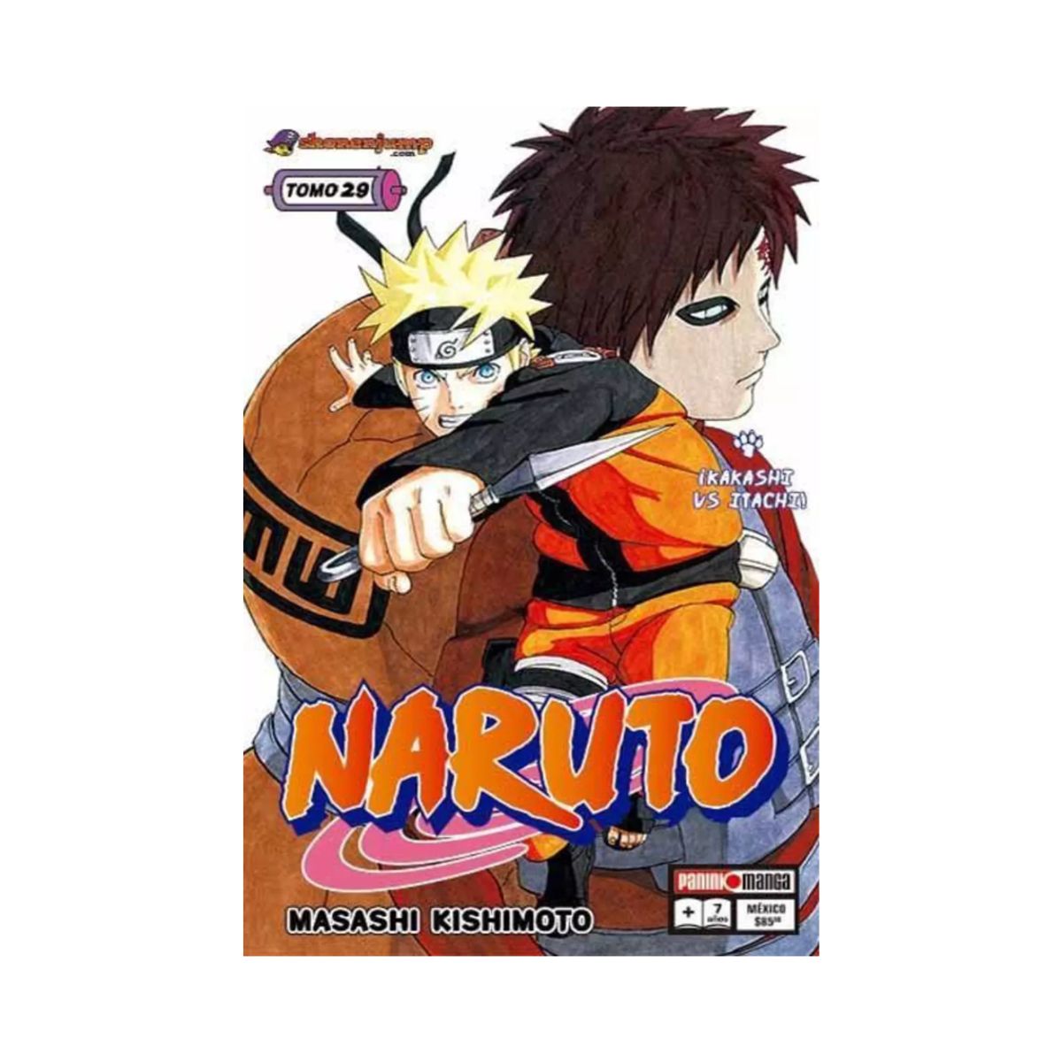 PANINI - Naruto N°29 - Kakashi vs Itachi