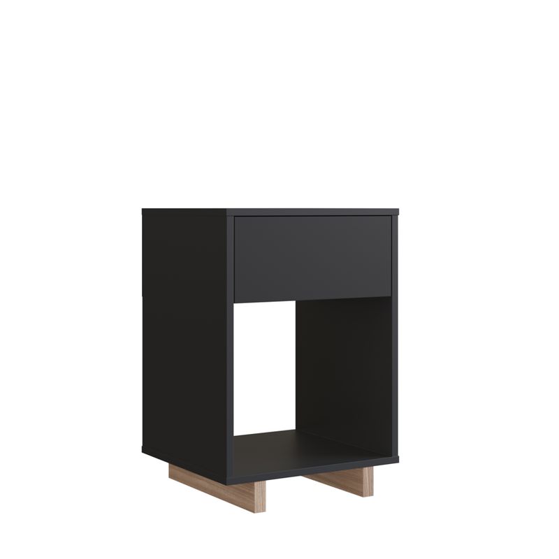 BE DESIGN - VELADOR 1 CAJON NEGRO NOMAD EMOVELL