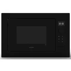 GRONER - Horno Microondas Empotrable Gröner Black Matte Grill 25L