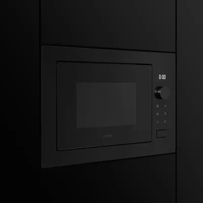 Imagen 2 del producto Horno Microondas Empotrable Gröner Black Matte Grill 25L