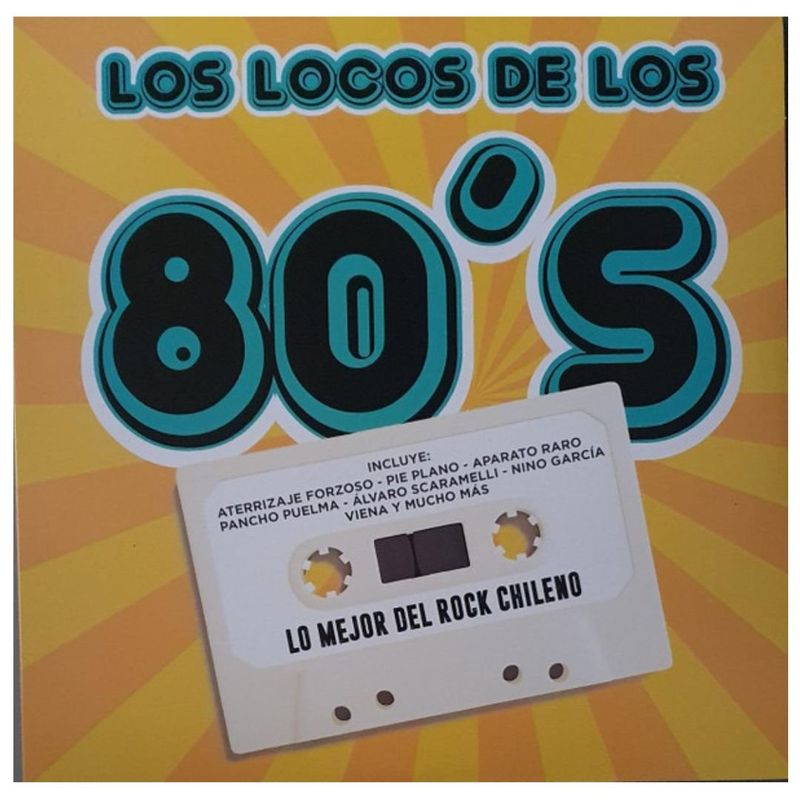 HITWAY MUSIC - LOS LOCOS DE LOS 80S - VARIOS - VINILO ABIERTO