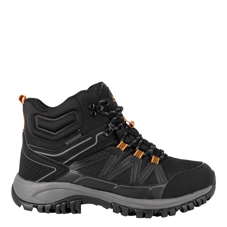 Botin Outdoor Hombre Waterproof Negro Toni