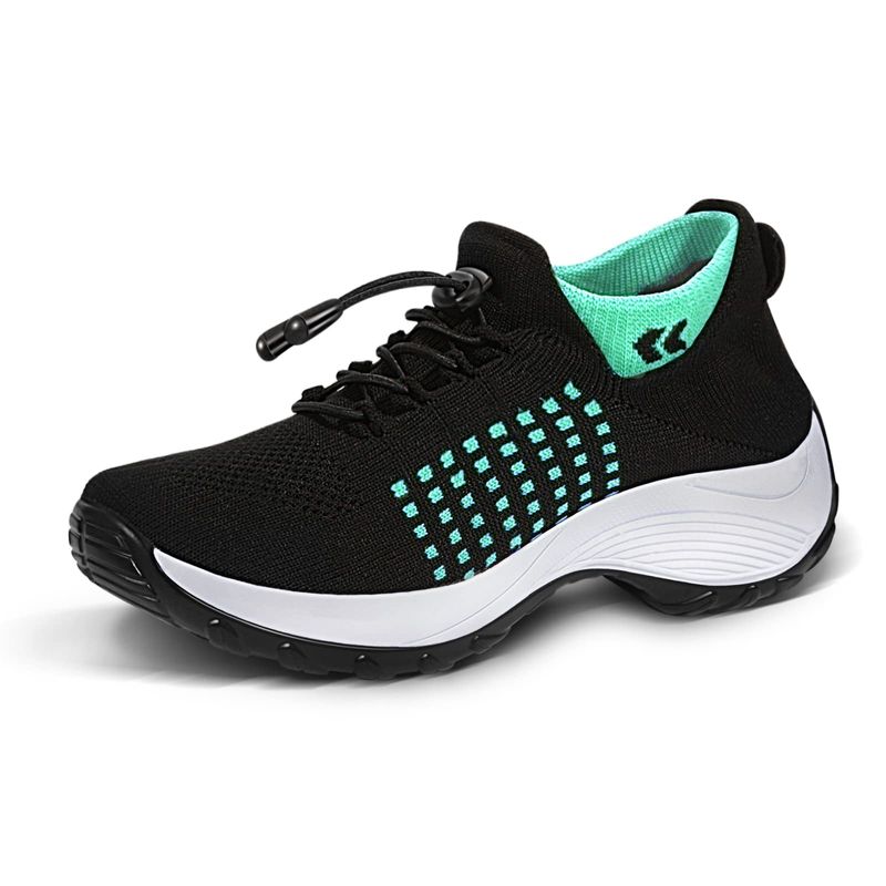 TIOZONEY - Zapatillas casuales para Mujer - Verde.