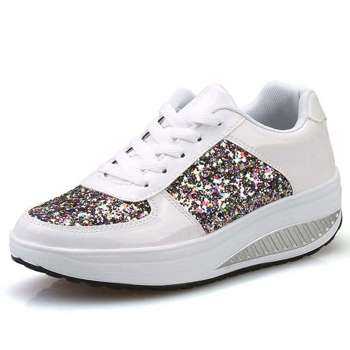 TIOZONEY - Zapatillas casuales para Mujer - Blanco