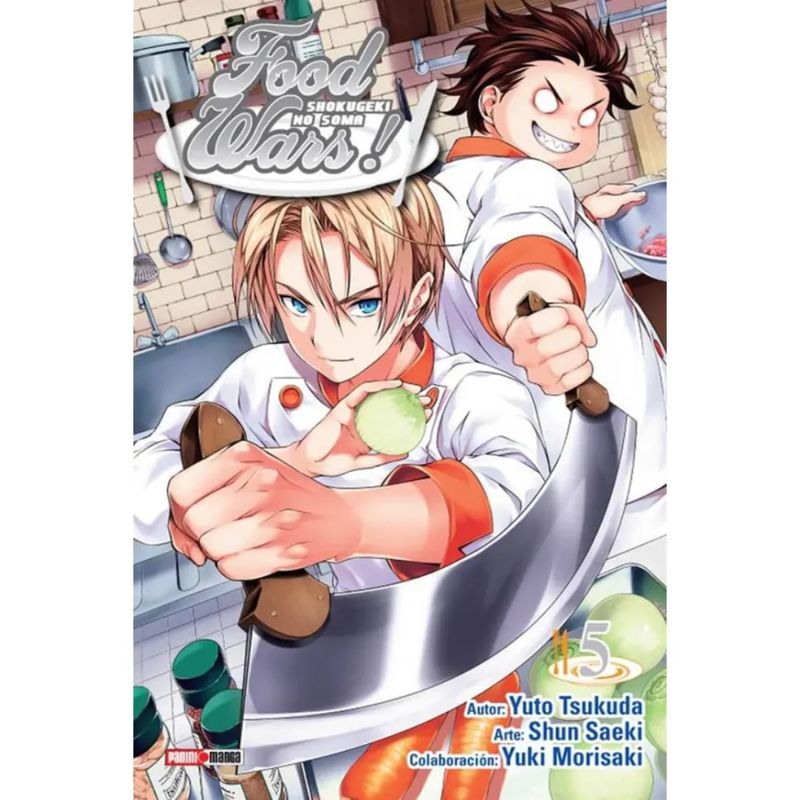 PANINI CHILE - Food Wars Shokugeki No Soma N°5