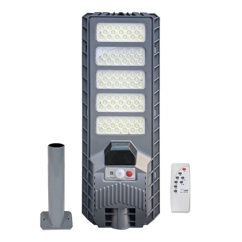 GENERICO - Foco Solar Exterior 500w Sensor De Movimiento Ip65 + Control