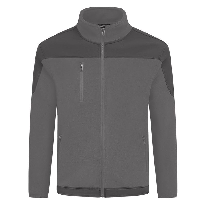 ANDESLAND OUTDOOR APPAREL - Polerón Polar Corporativo Chilla Gris Hombre