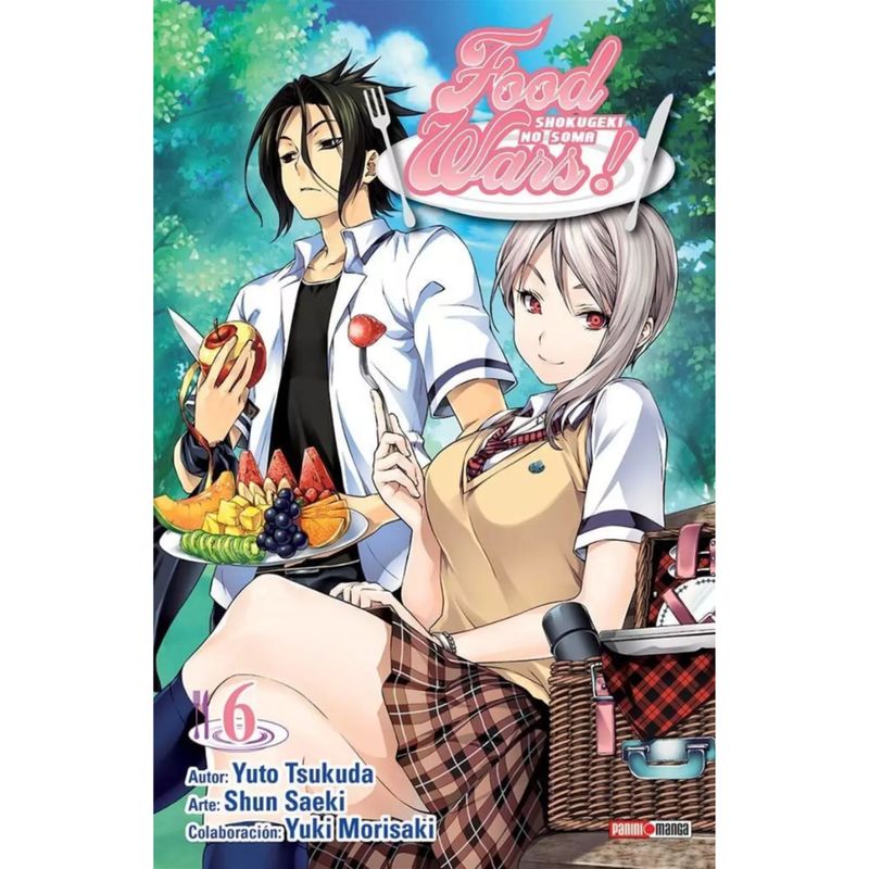 PANINI CHILE - Food Wars Shokugeki No Soma N°6