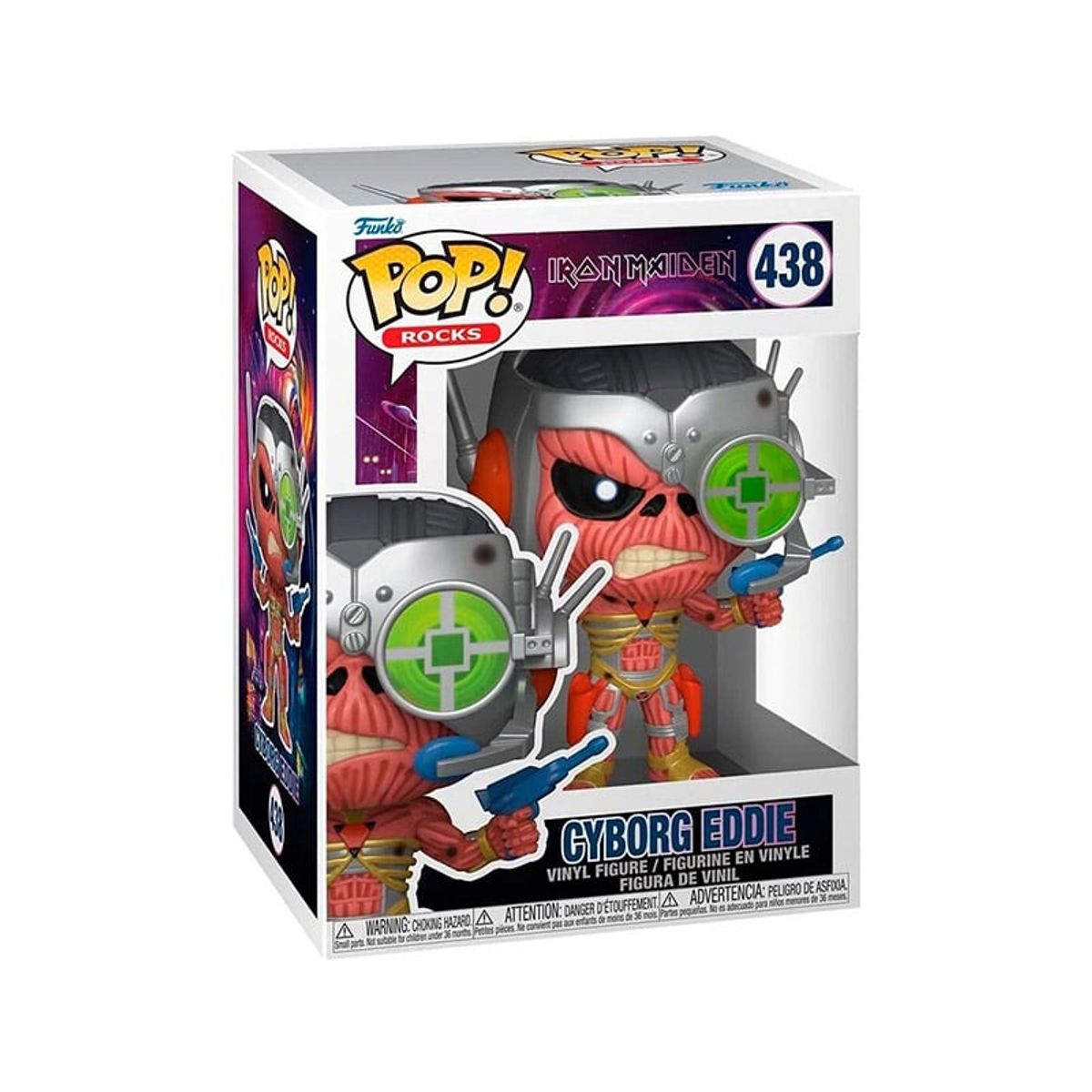 FUNKO - Funko POP Rocks Iron Maiden  Cyborg Eddie