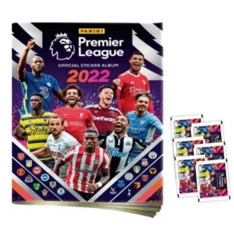 PANINI - ÁLBUM TAPA BLANDA PREMIER LEAGUE 2022 + 25 SOBRES